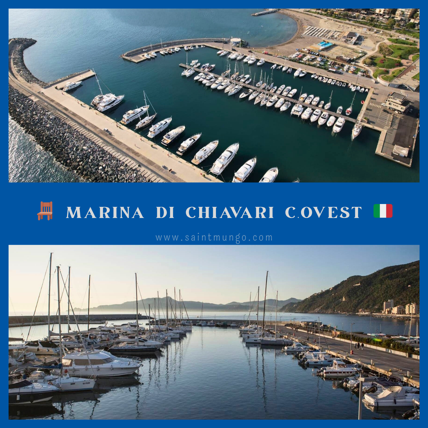 Marina di Chiavari Calata Ovest, Golfo del Tigullio, Genova